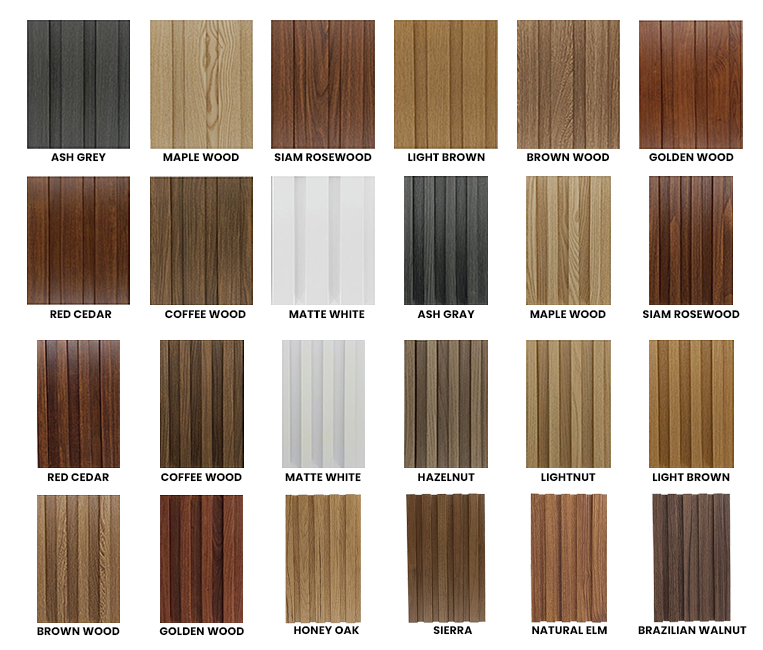 WPC Indoor Fluted Panels